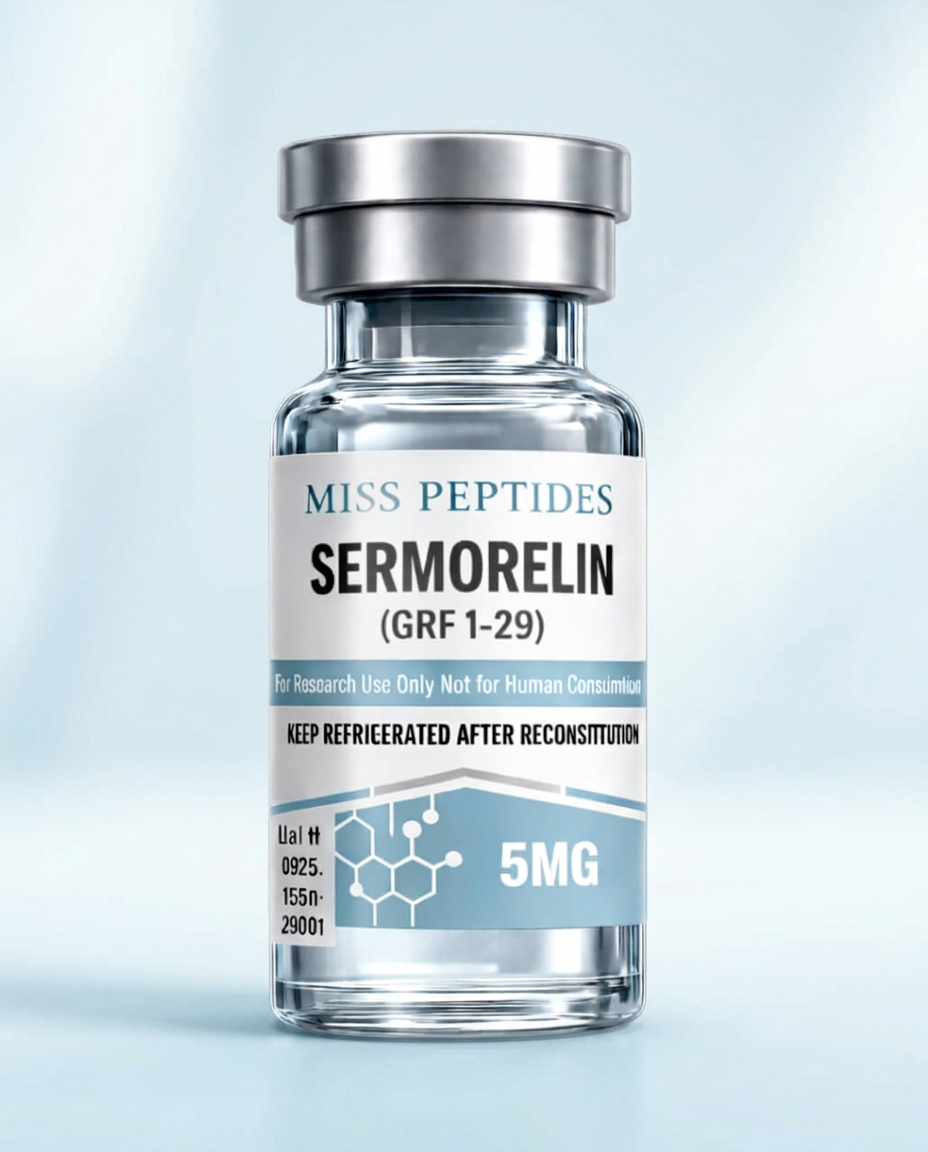 Sermorelin (GRF 1-29) 5MG research vial